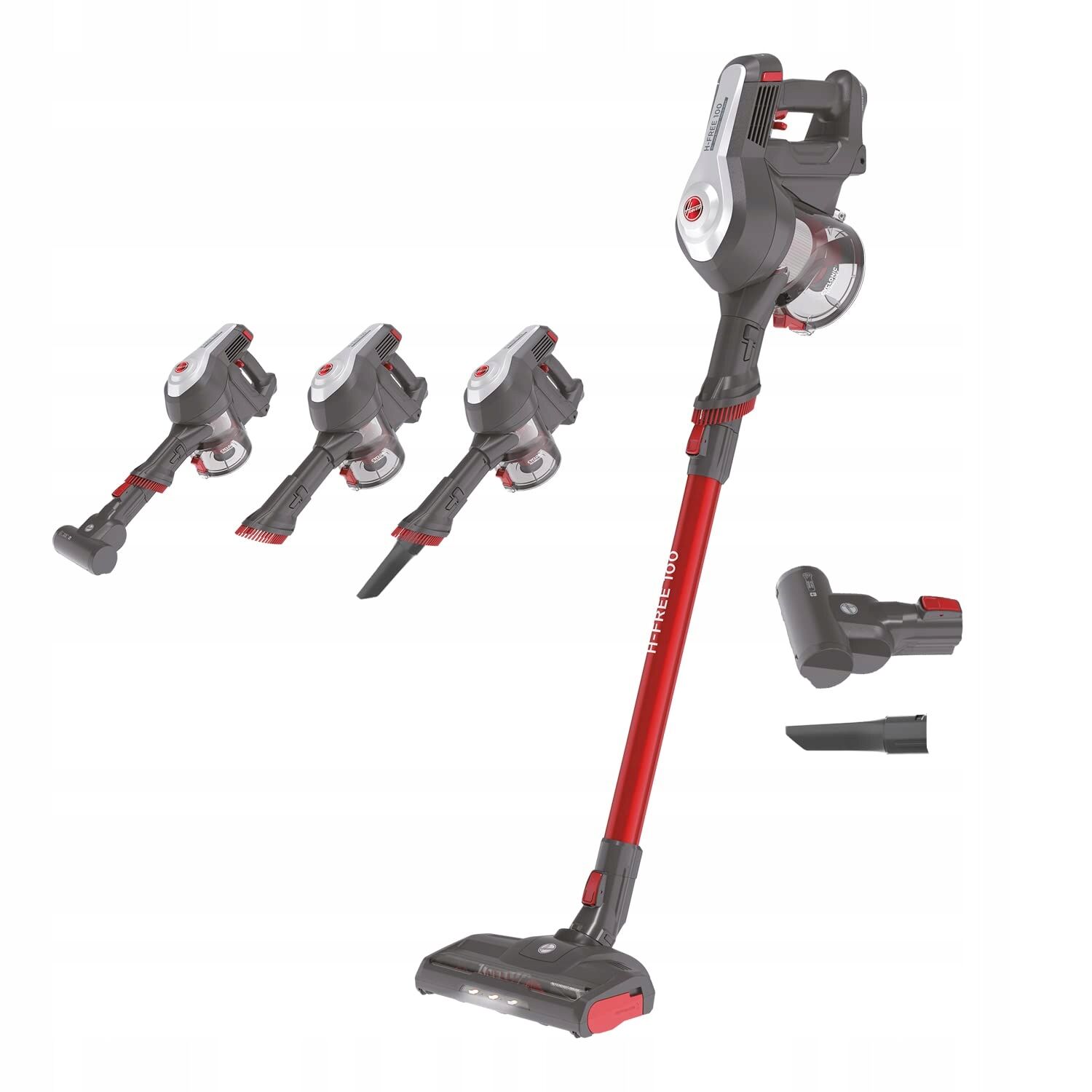 HOOVER HF 122GPT 011 ŞARJLI DİKEY SÜPÜRGE 0.9 LT